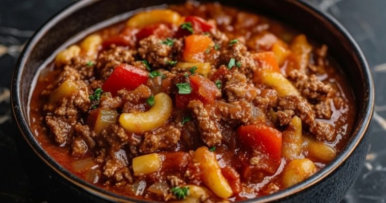OLD FASHIONED GOULASH