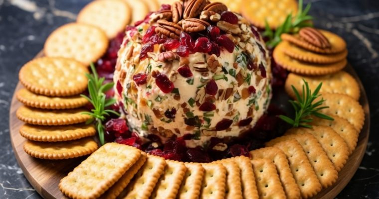 Cranberry Pecan Cheese Ball