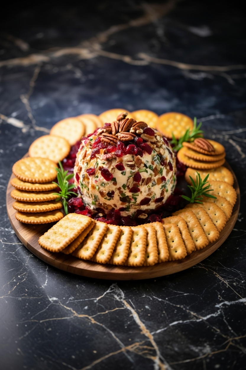 Cranberry Pecan Cheese Ball