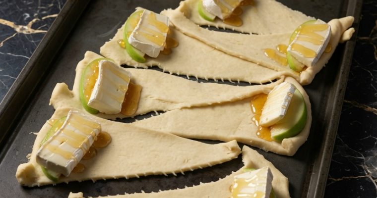 Apple and Brie Cheese Rolls