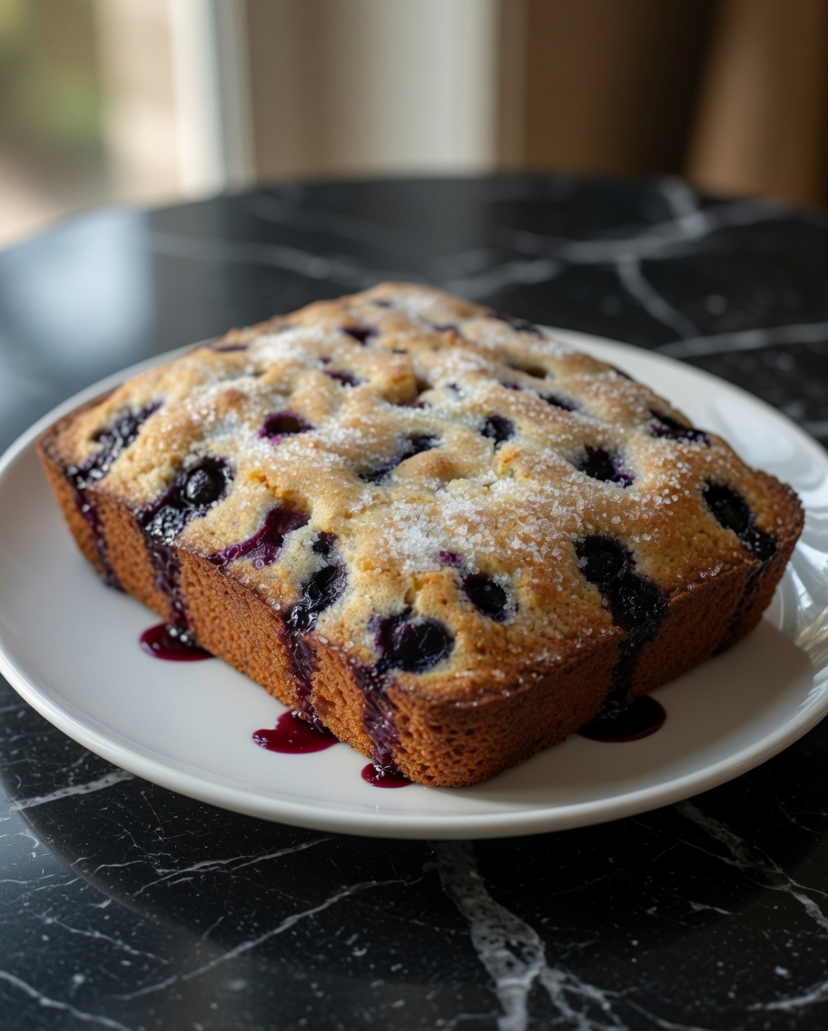 BLUEBERRY BUTTERMILK BREAKFAST CAKE