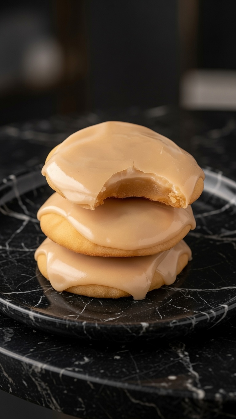 Maple Cookies With Maple Icing