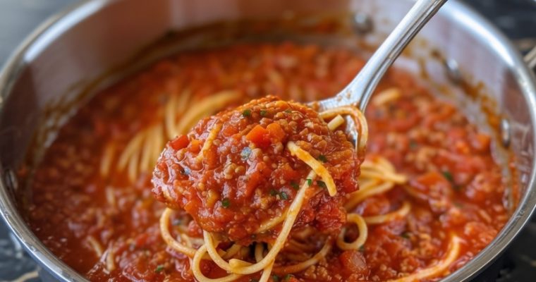Homemade Spaghetti Sauce