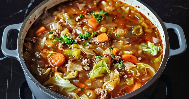 Homemade Cabbage Soup