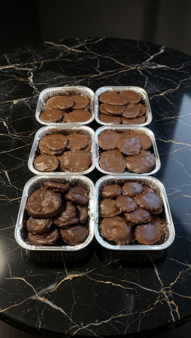 Homemade Turtle Candy with Pecans and Caramel