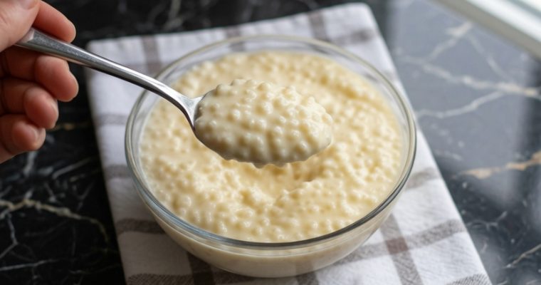 Homemade Tapioca Pudding
