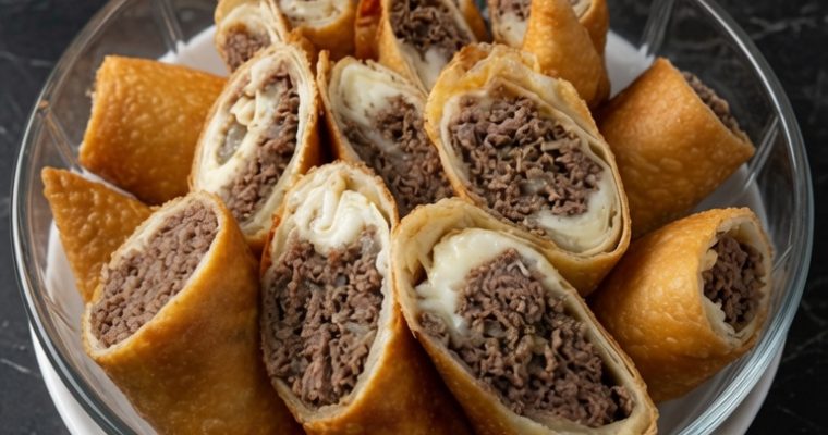 CHEESESTEAK EGGROLLS