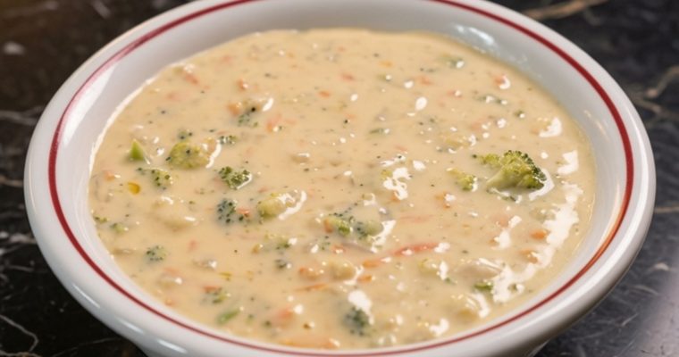Broccoli Cauliflower Cheese Soup