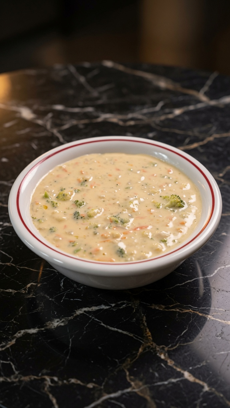 Broccoli Cauliflower Cheese Soup
