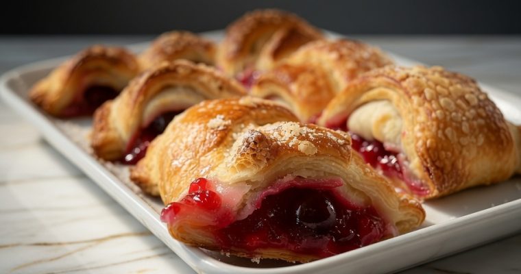 CHERRY FILLED CRESCENT ROLLS