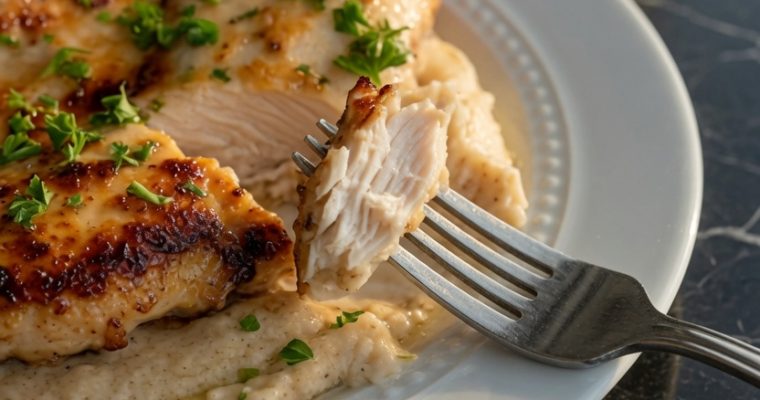 Melt In Your Mouth Caesar Chicken