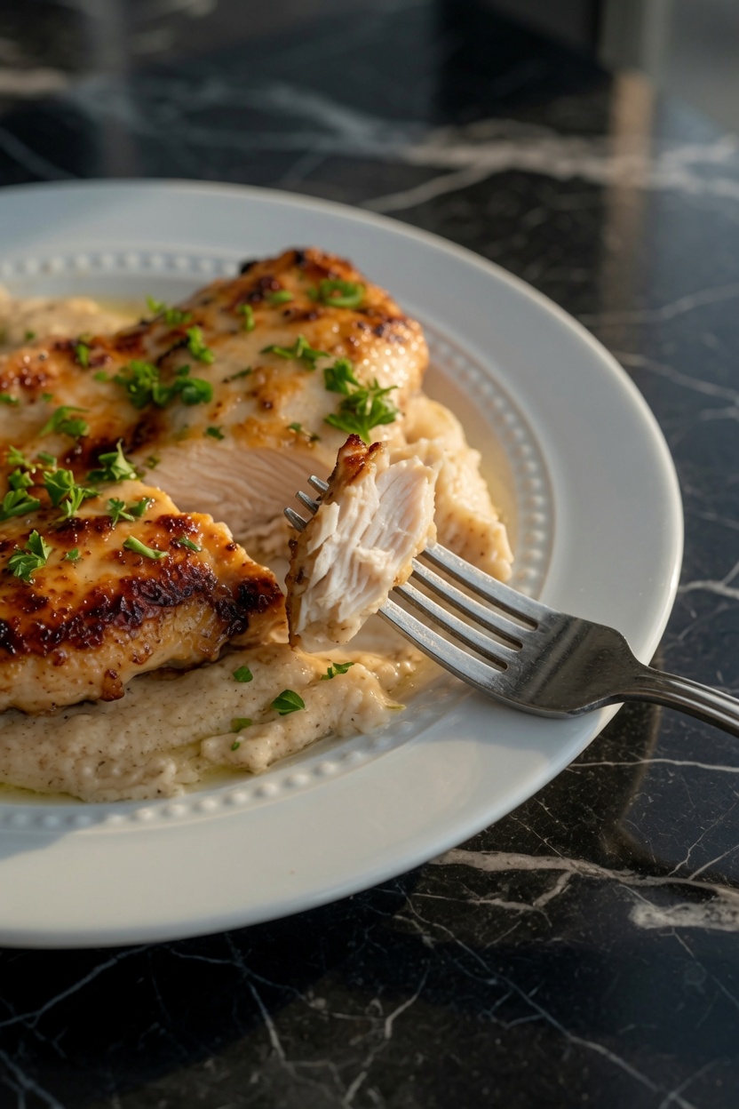 Melt In Your Mouth Caesar Chicken