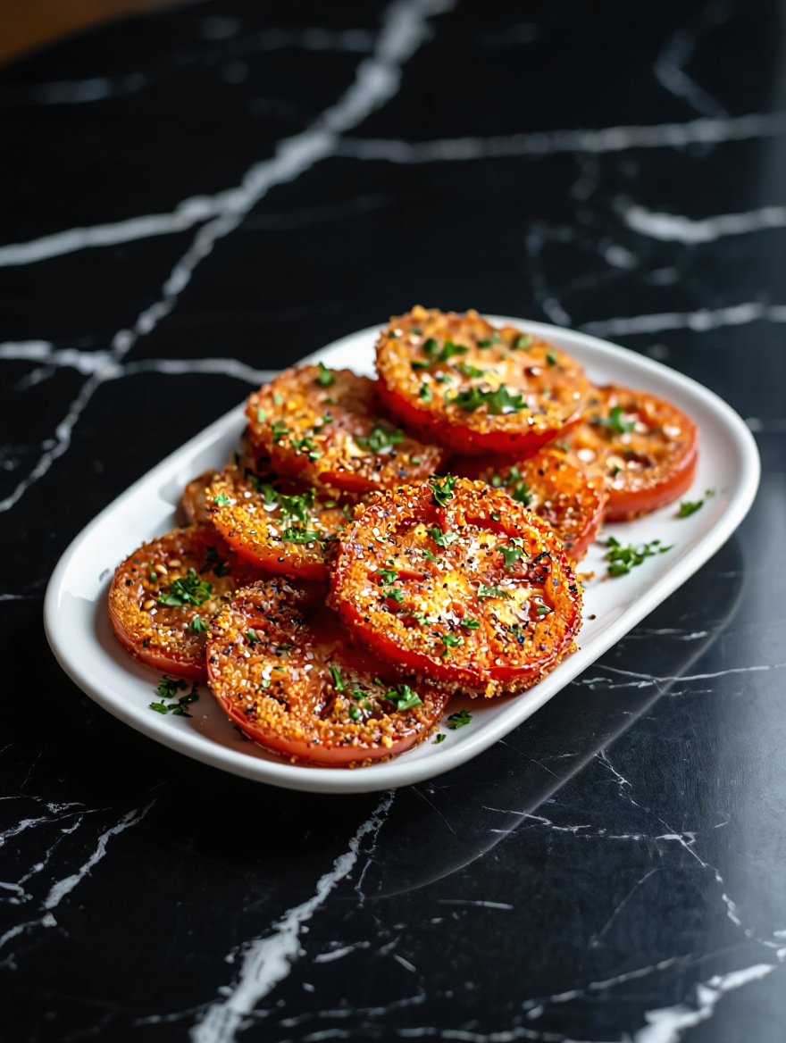 Fried Red Tomatoes