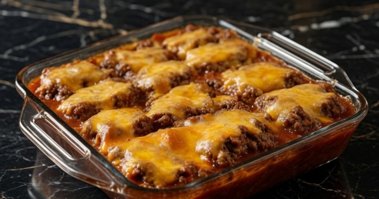 Amish Hamburger Steak Bake