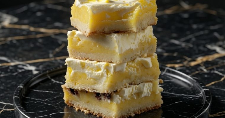Lemon Cream Cheese Brownies
