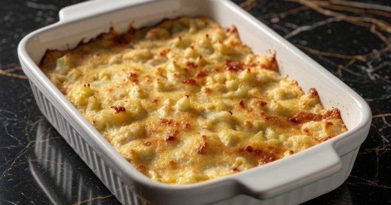Cheesy Cauliflower Casserole