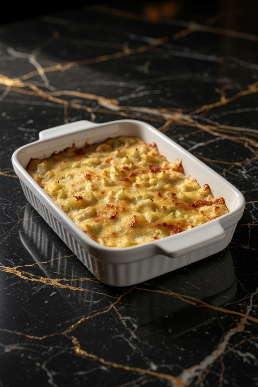 Cheesy Cauliflower Casserole