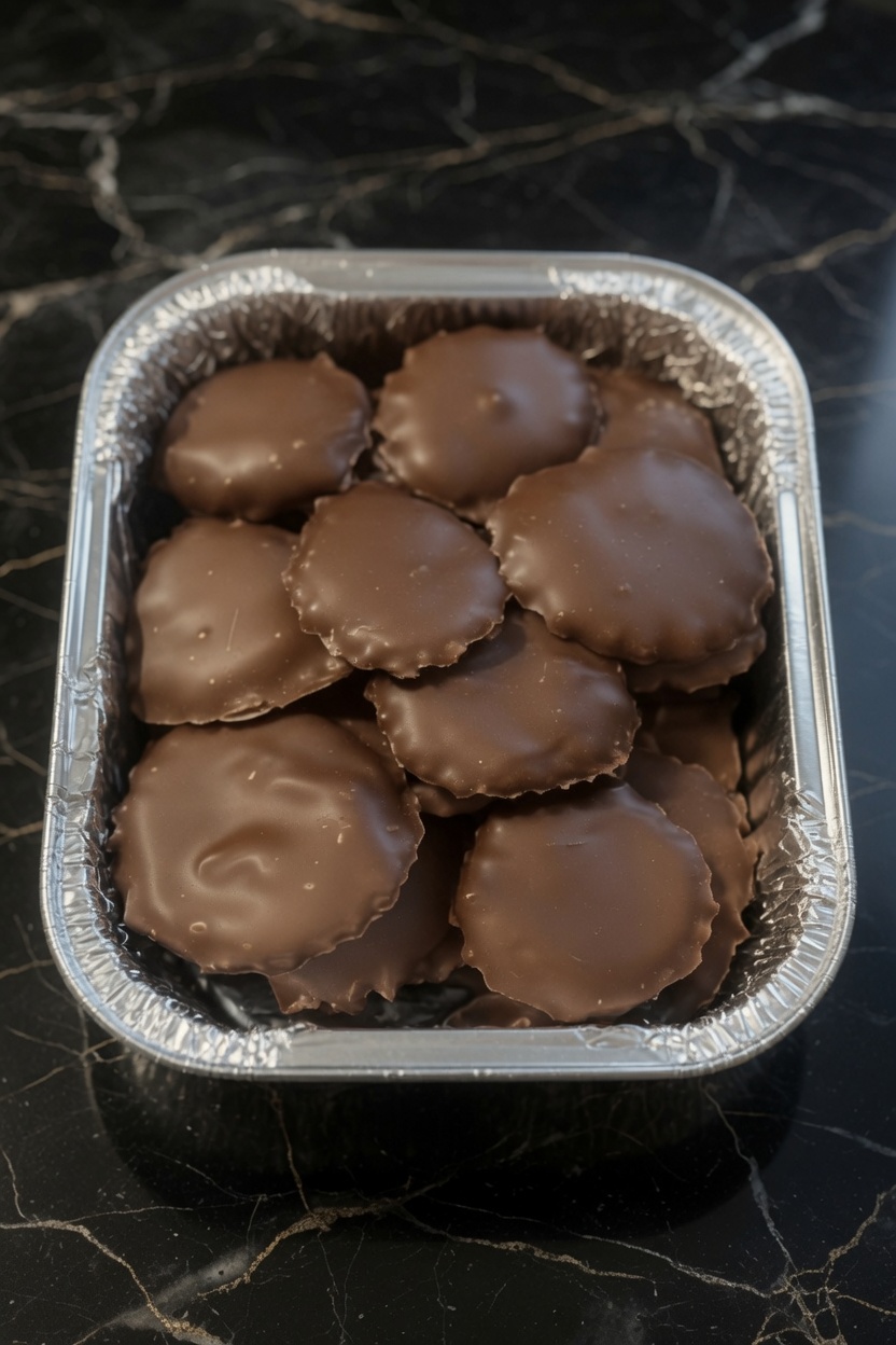 Homemade Turtle Candy with Pecans and Caramel