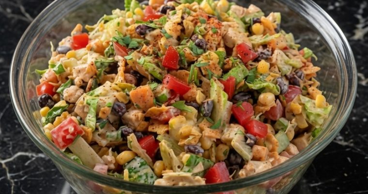 TEX-MEX CHOPPED CHICKEN SALAD