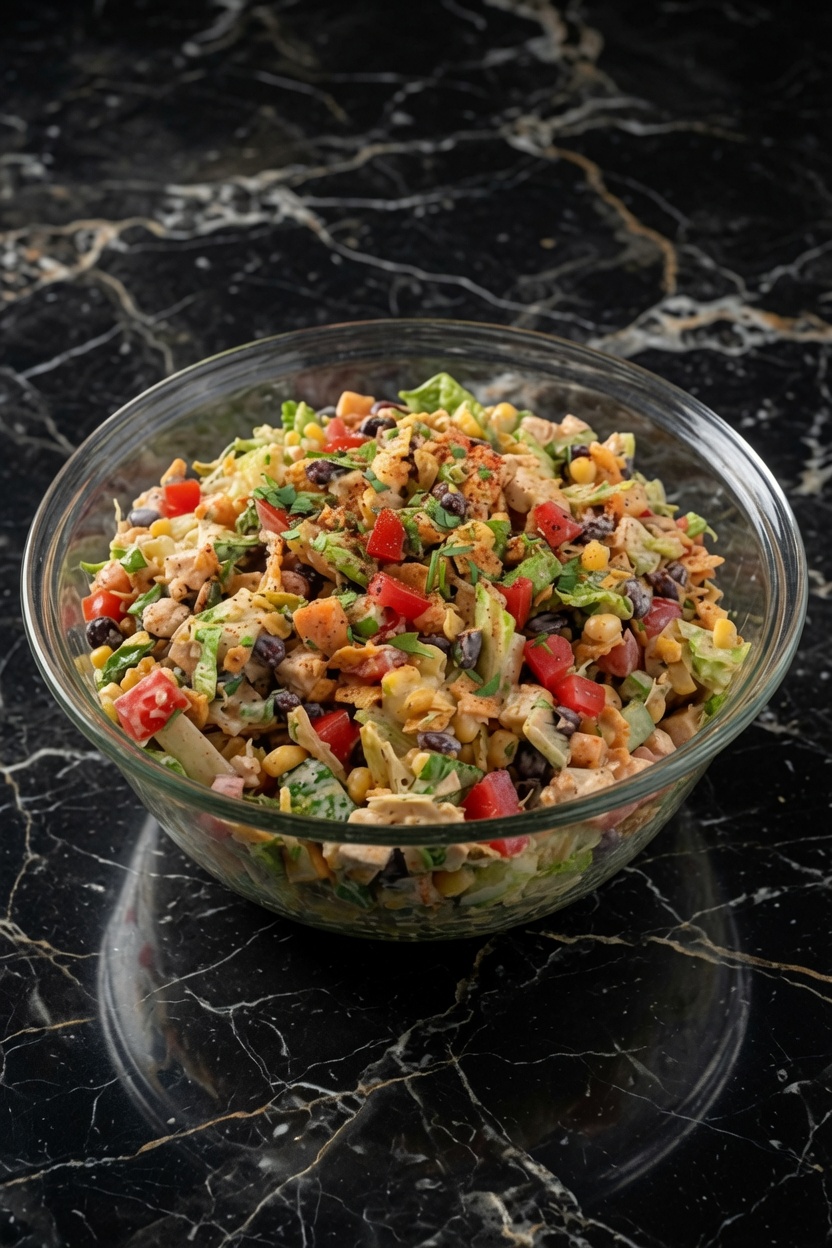 TEX-MEX CHOPPED CHICKEN SALAD