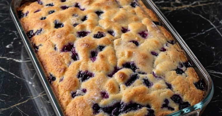 BLUEBERRY BUTTERMILK BREAKFAST CAKE