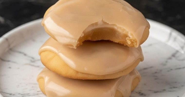 Maple Cookies With Maple Icing