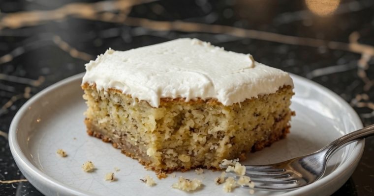 Potluck Banana Cake
