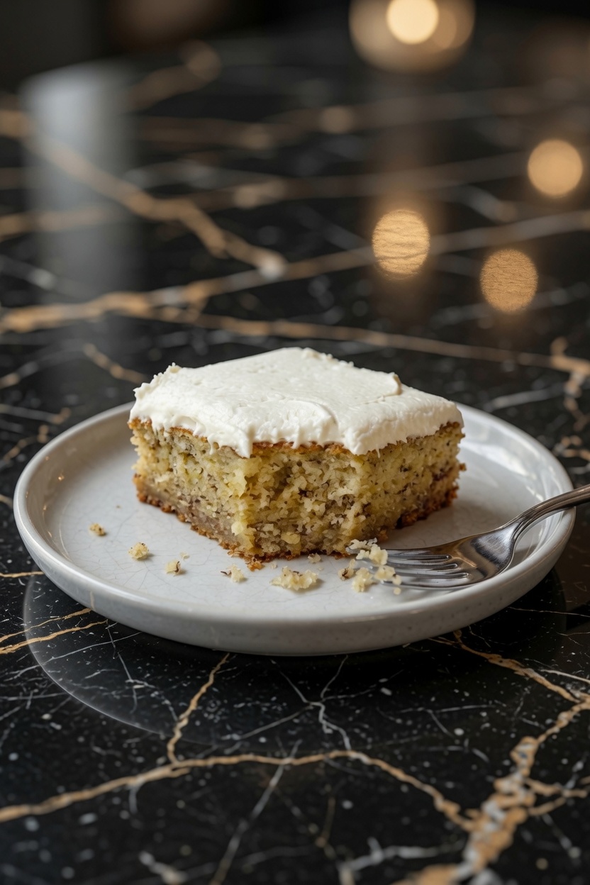 Potluck Banana Cake