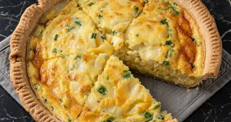 Three Cheese Quiche