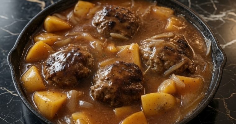 Salisbury Steak and Potato Skillet