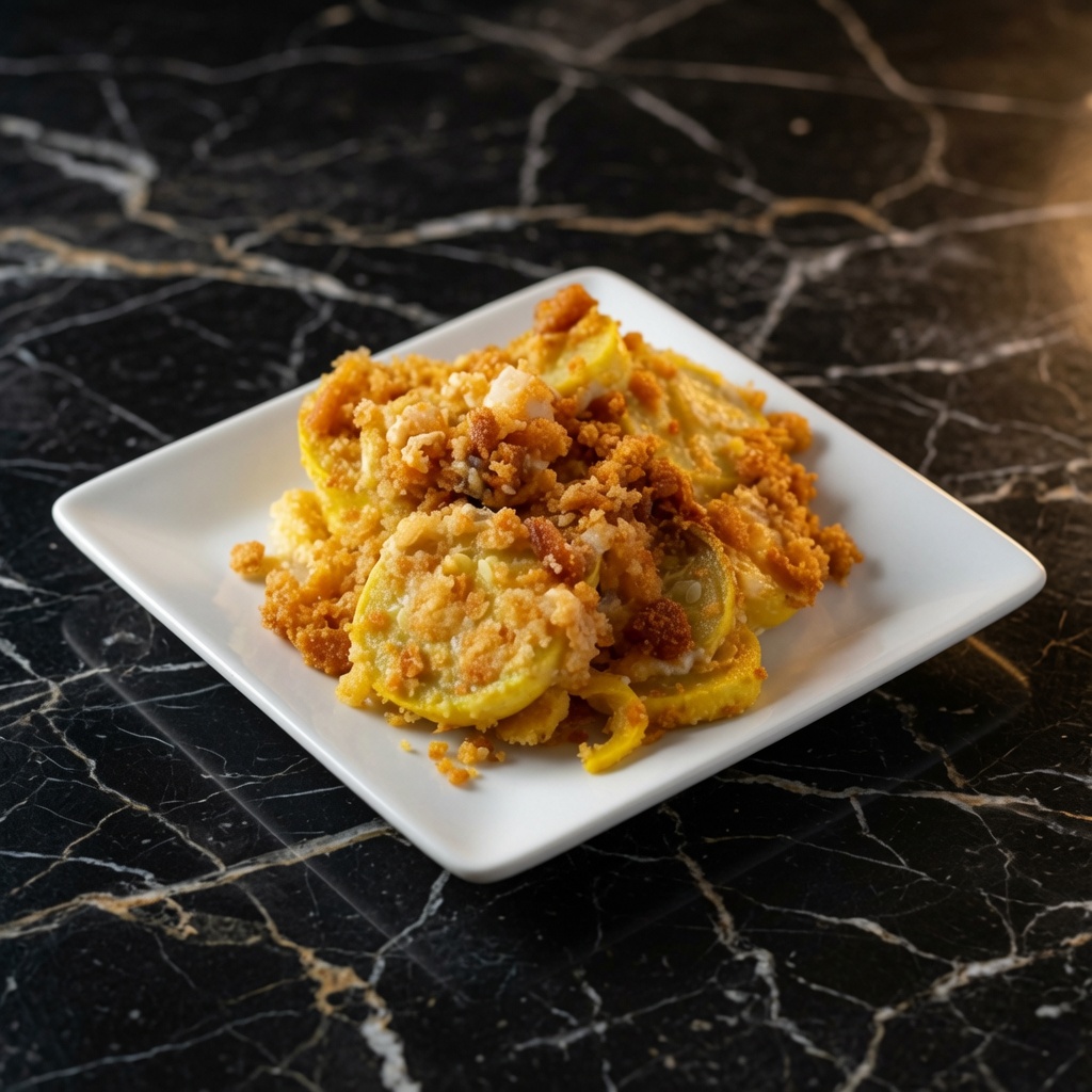 Homemade Southern Squash Casserole