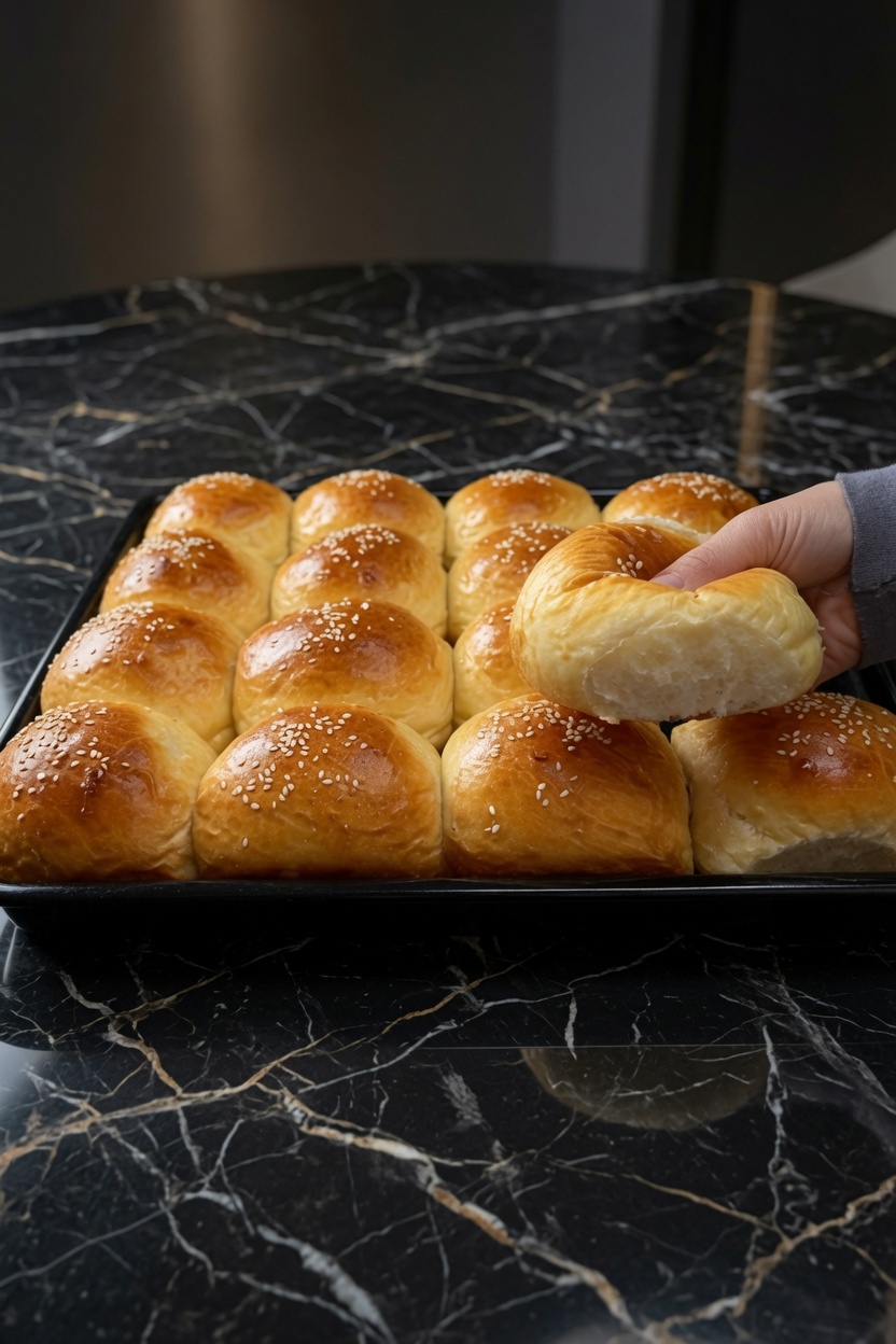 MILK BRIOCHE ROLLS