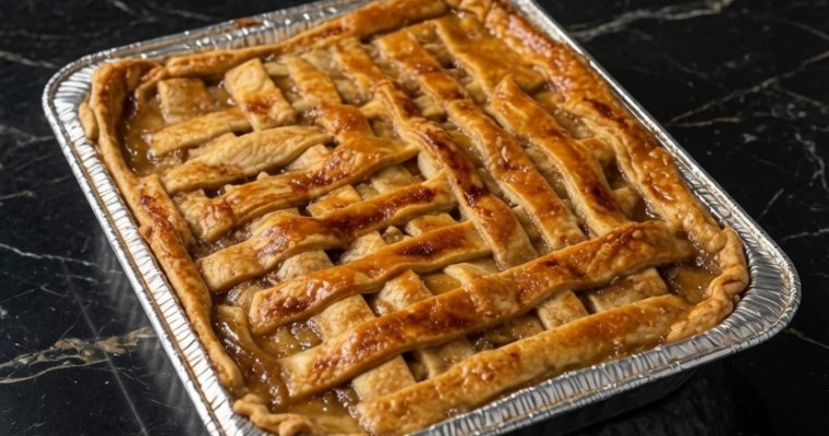 Grandma’s Peach Cobbler Pie
