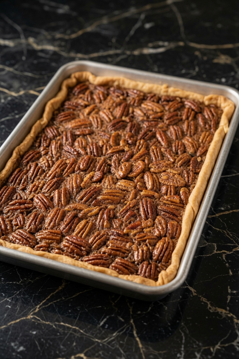 Pecan Slab Pie