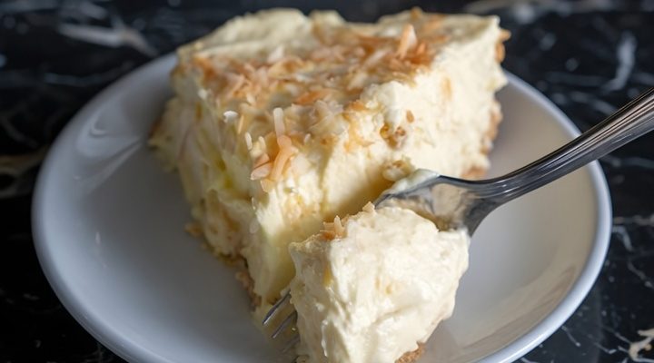 No-Cook Coconut Pie
