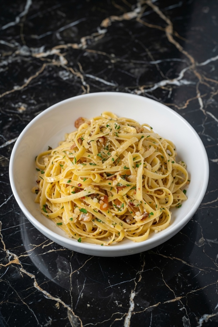 Fettucine Aglio e Olio