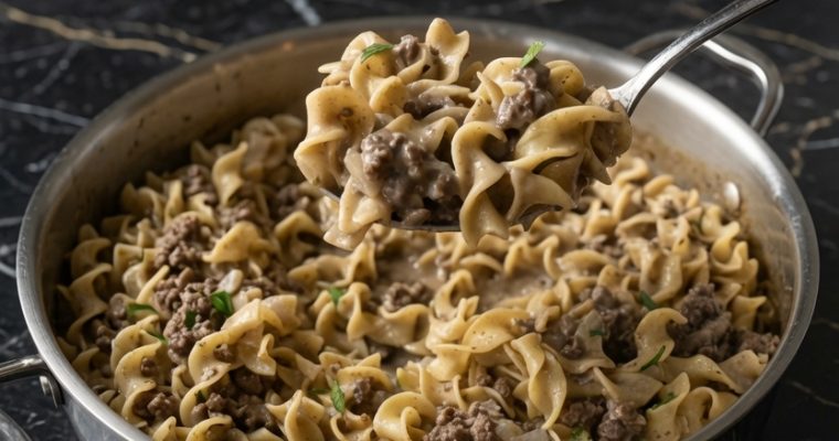 Easy Beef and Noodles