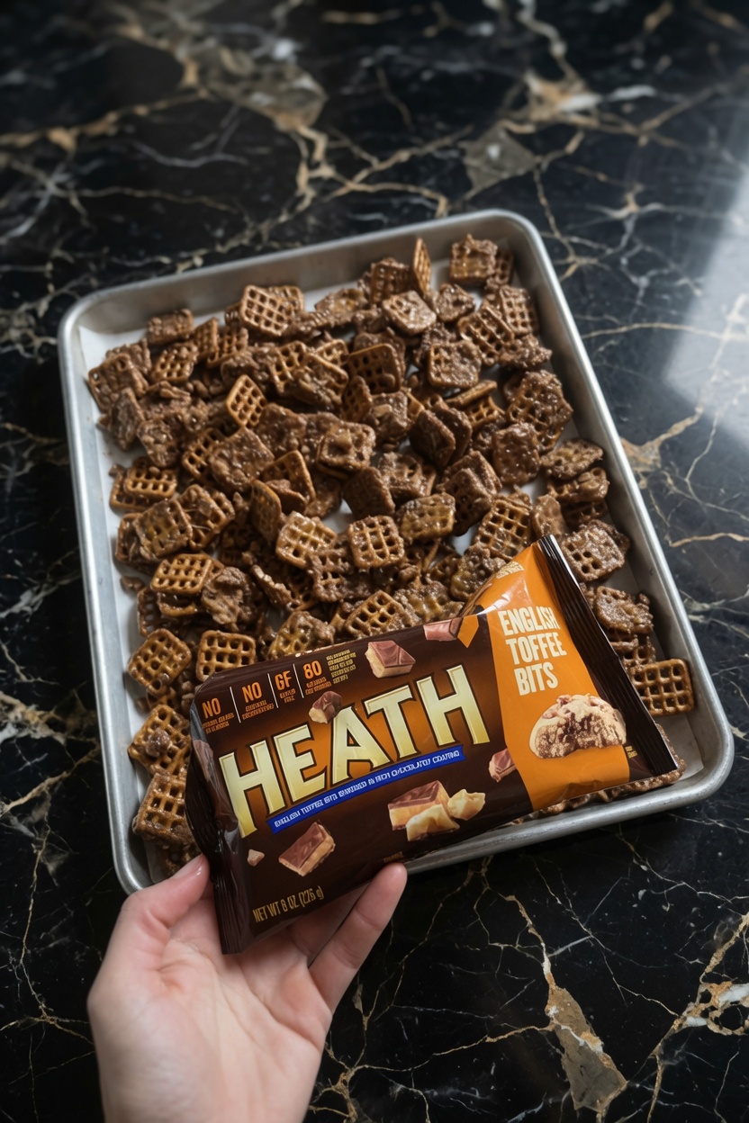 Butter Toffee Pretzels