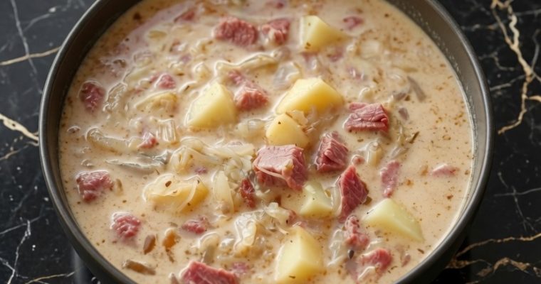 Creamy Reuben Soup