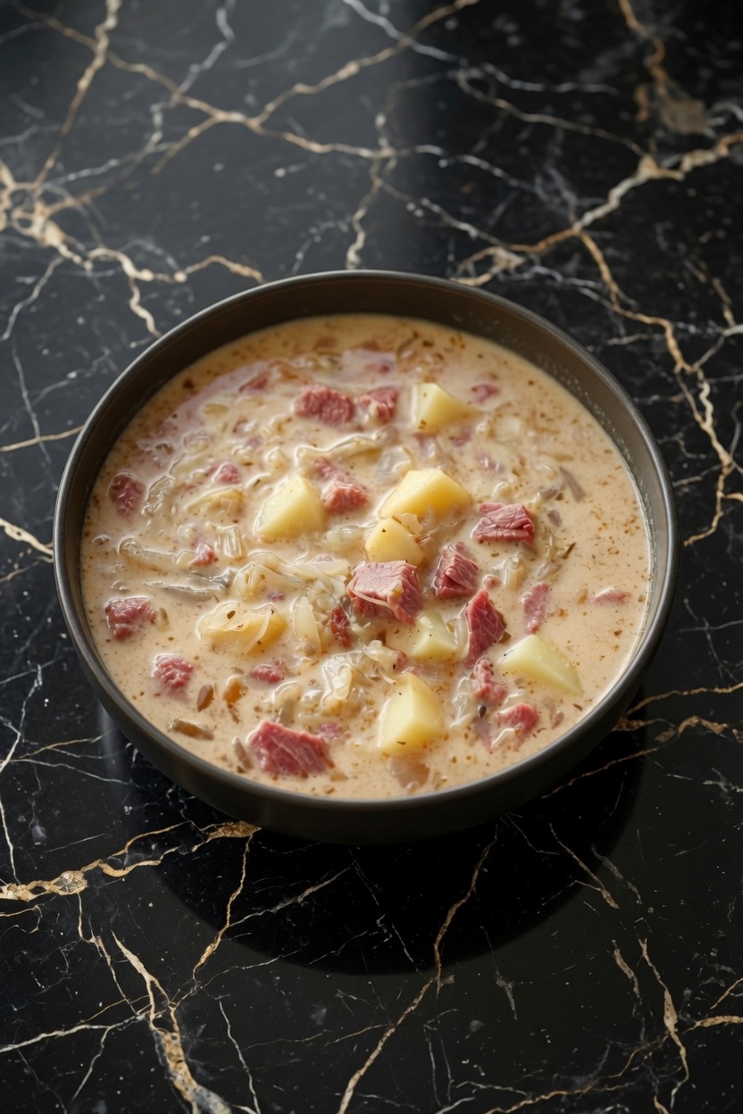 Creamy Reuben Soup