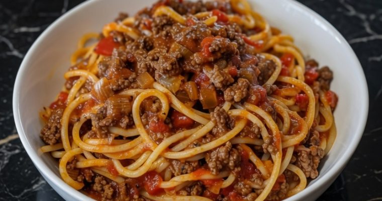 Homemade Spaghetti
