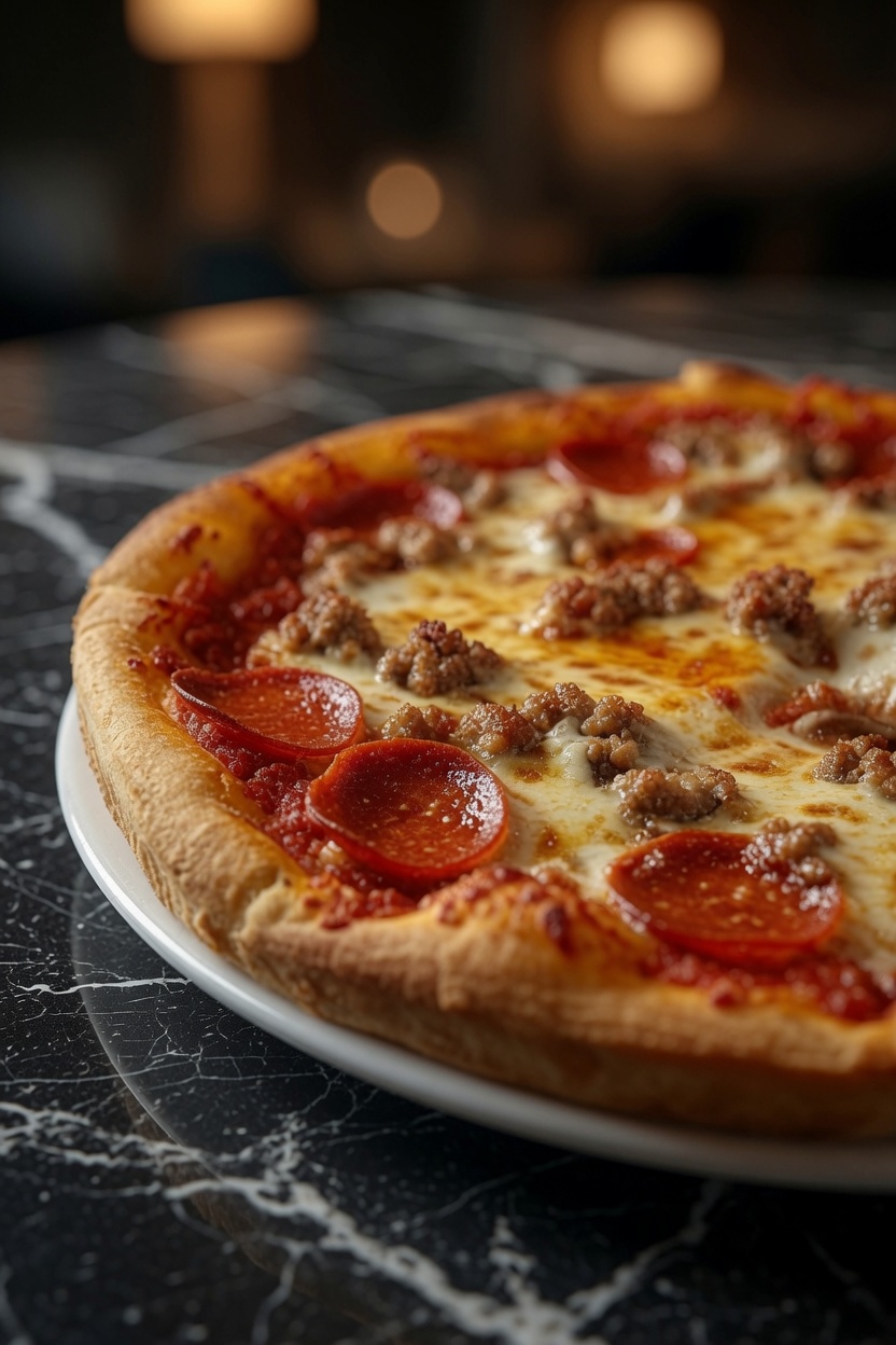 CHICAGO STYLE DEEP DISH PIZZA