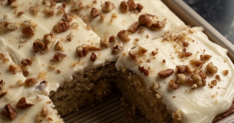 Hummingbird Sheet Cake