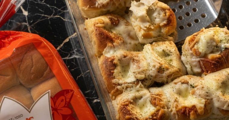 Stuffed Garlic Cream Cheese Rolls