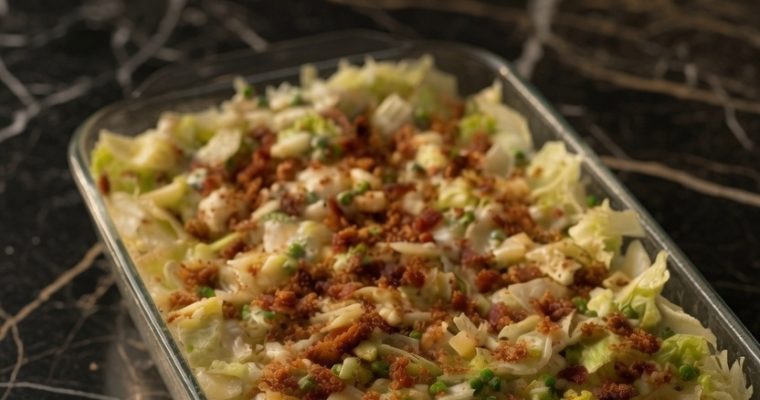 Make-Ahead Salad Casserole