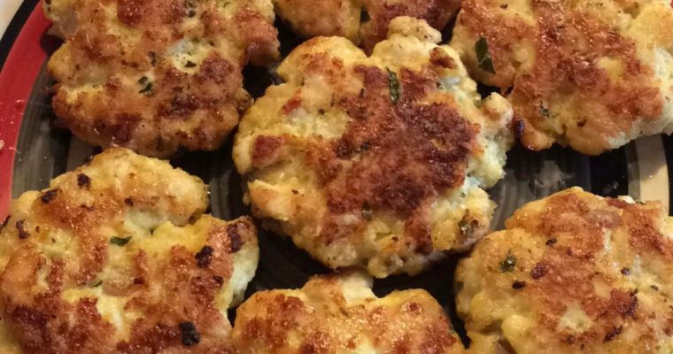 CLASSIC CANNED CHICKEN FRITTERS