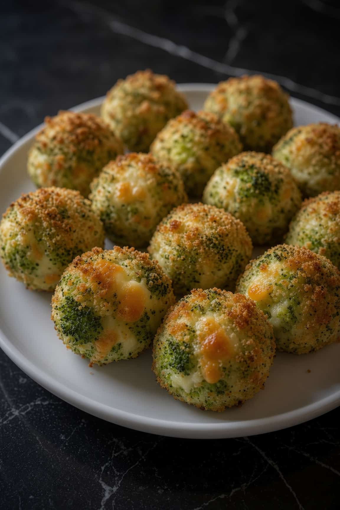 Baked Broccoli Cheese Balls