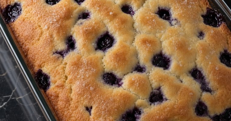 BLUEBERRY BUTTERMILK BREAKFAST CAKE