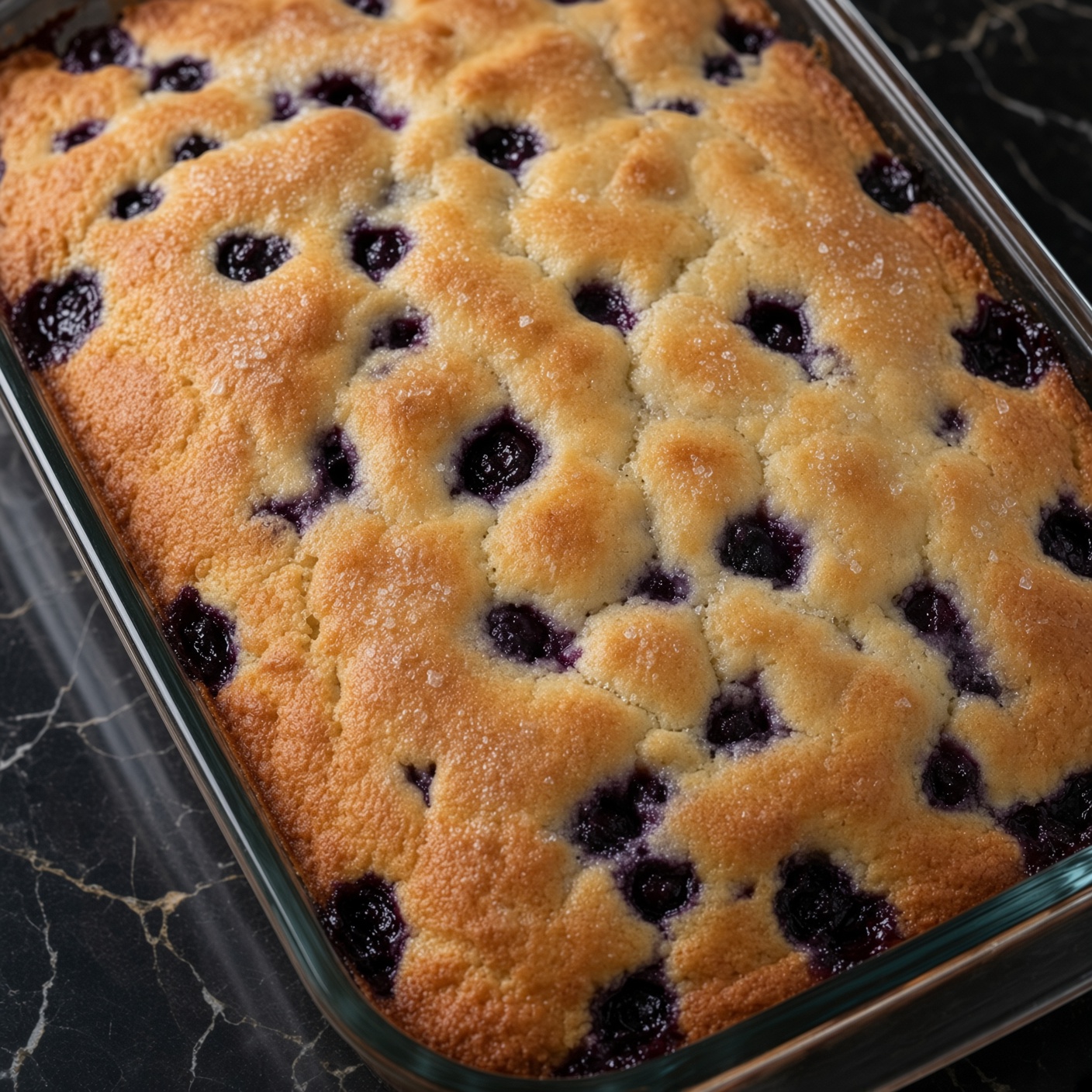 BLUEBERRY BUTTERMILK BREAKFAST CAKE