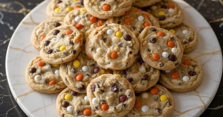 Reese’s Peanut Butter Chocolate Pudding Cookies